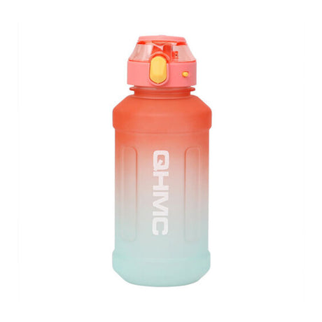 1.3L Gradient Color Sports Water Drinking Bottle with Straw and Time Marker_11
