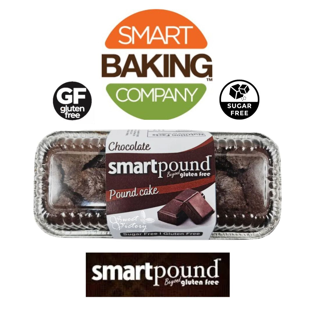SmartPound Sugar Free Gluten Free Chocolate Pound Cake