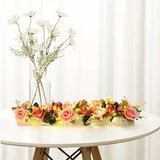 30/40cm Rectangular Flower Vase Acrylic Flower Container Table Decoration_12