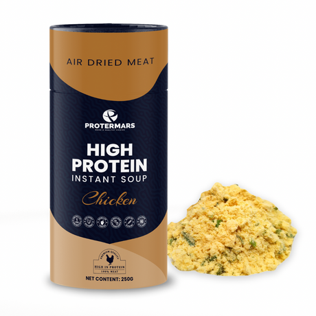 Protermars Keto chicken instant soup high protein 