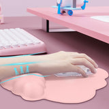 Cloud Design Anti-Slip Keyboard Mouse Pad Memory Foam Wrist Rest_17