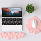 Cloud Design Anti-Slip Keyboard Mouse Pad Memory Foam Wrist Rest_11
