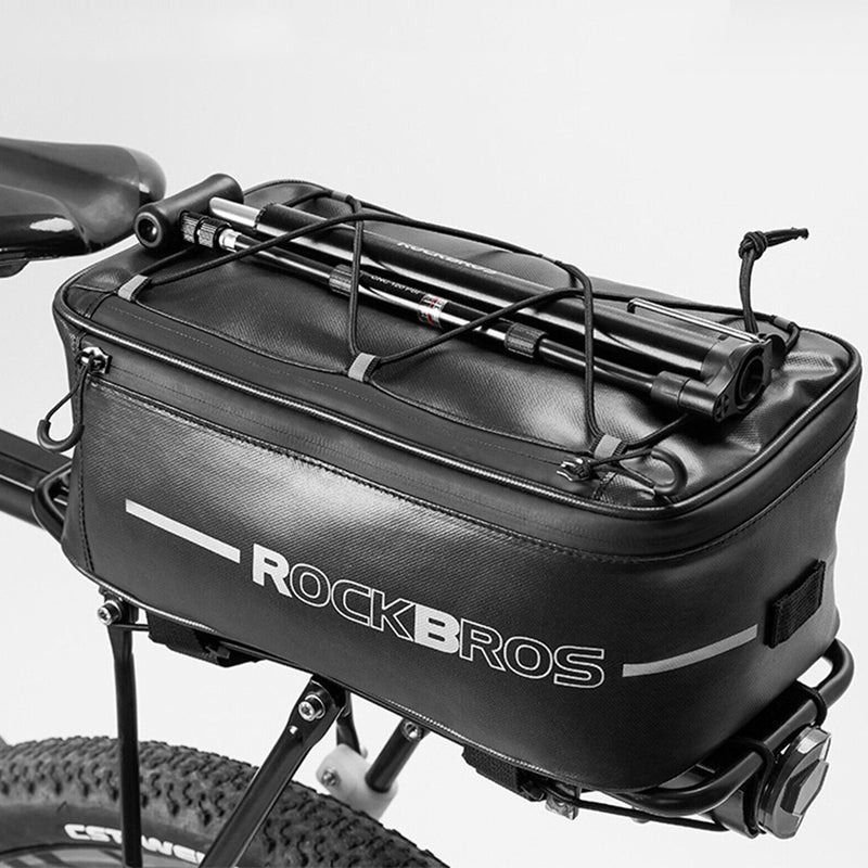 Large Capacity Pannier Cycling Rack Waterproof Rear Set Bicycle Bag_9