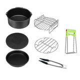 7pc/set Air Fryer Baking Accessories Non-Stick Reusable Kitchen Tools_3