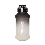 1.3L Gradient Color Sports Water Drinking Bottle with Straw and Time Marker_10