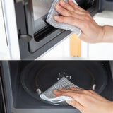 5/10pcs Non-stick Oil-free Mesh Wire Dishwashing Cloth For Kitchen Stove Dishwashing And Pot Washing_14