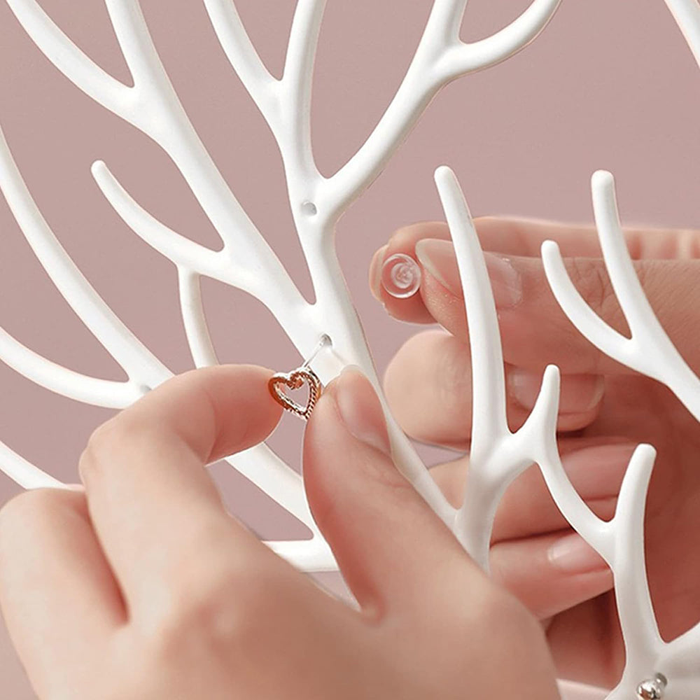 Antlers Tree Tower Jewelry Display Stand for Ring Earrings Necklace Bracelet_12