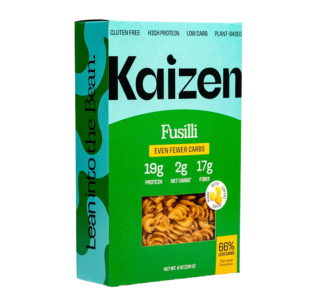 Kaizen Lupin Pasta Even Fewer Carbs Gluten Free - Fusilli 226g