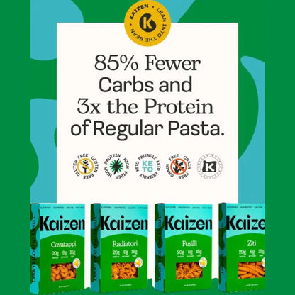 Kaizen Lupin Pasta Even Fewer Carbs Gluten Free - Ziti 226g