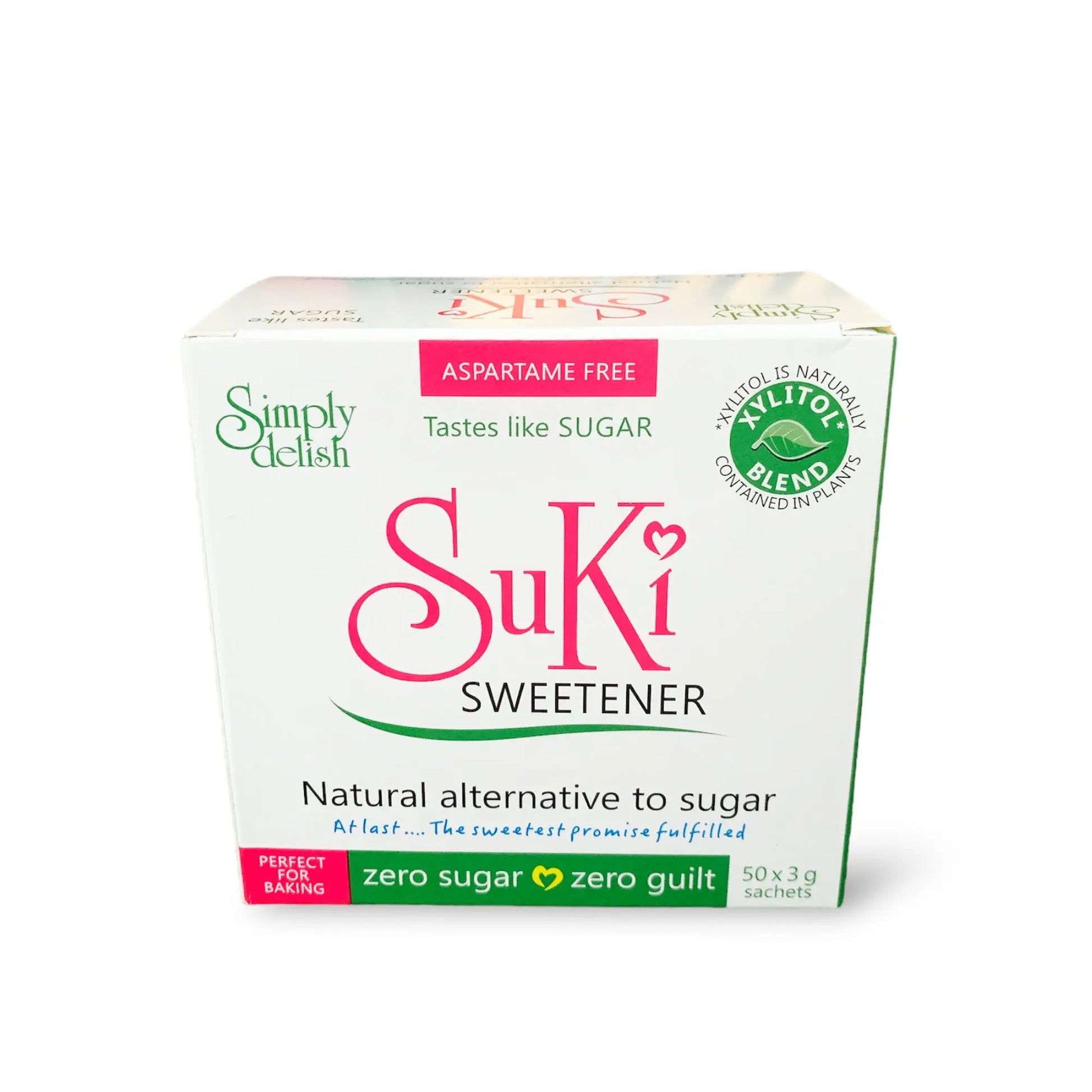 simply delish suki sweetener xylitol and stevia
