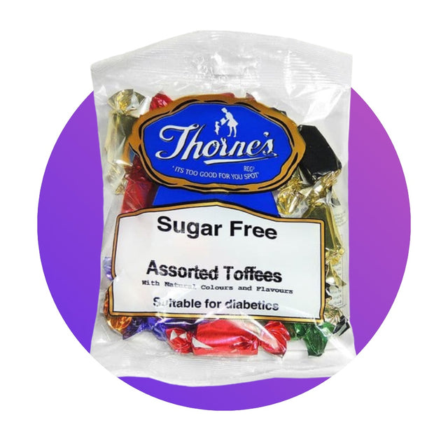 Sugar free sweets assorted toffees