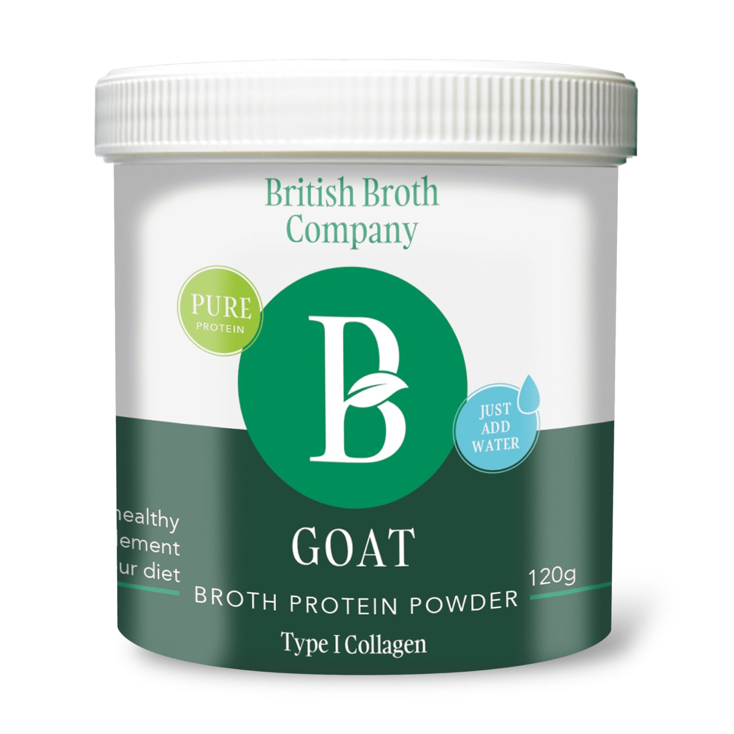 British broth company goat bone protein powder