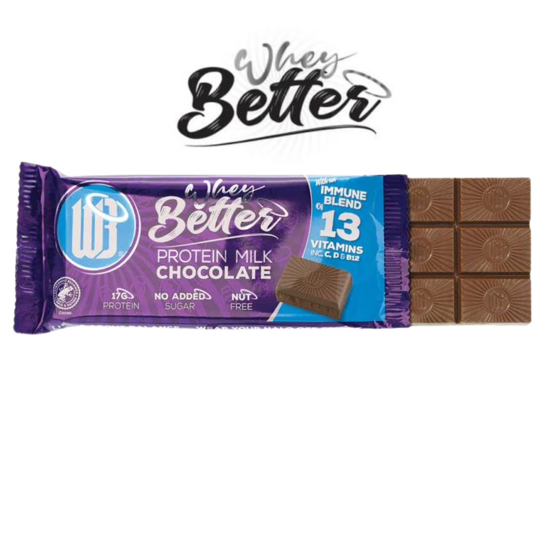 Wheybetter Protein Milk Chocolate Bar 75g