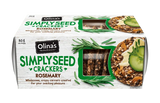 Olina's Keto and Low Carb Simply Seed Crackers Rosemary