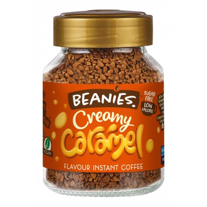 Beanies Flavored Creamy Caramel Coffee 50g - Sweet Victory Products Ltd