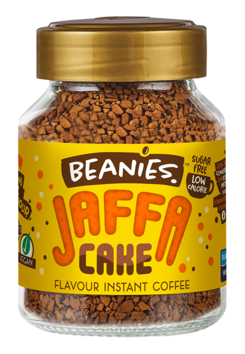 Beanies Coffee Jaffa Cake Flavour 50g - Sweet Victory Products Ltd
