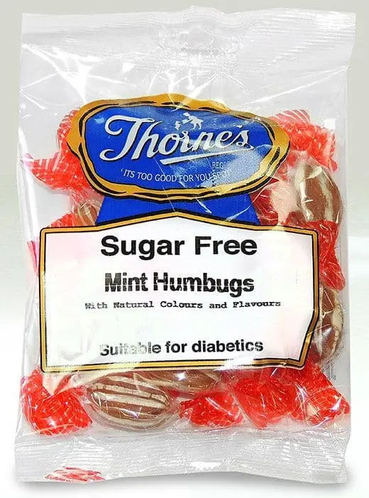 Thornes Sugar Free Mint Humbugs 90g