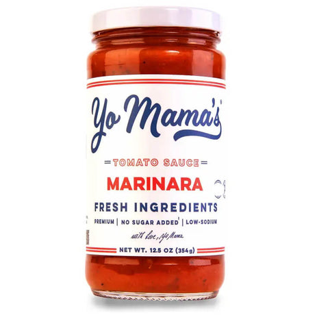 Yo Mama's No Added Sugar Gluten Free Sauce - Original Marinara 354g