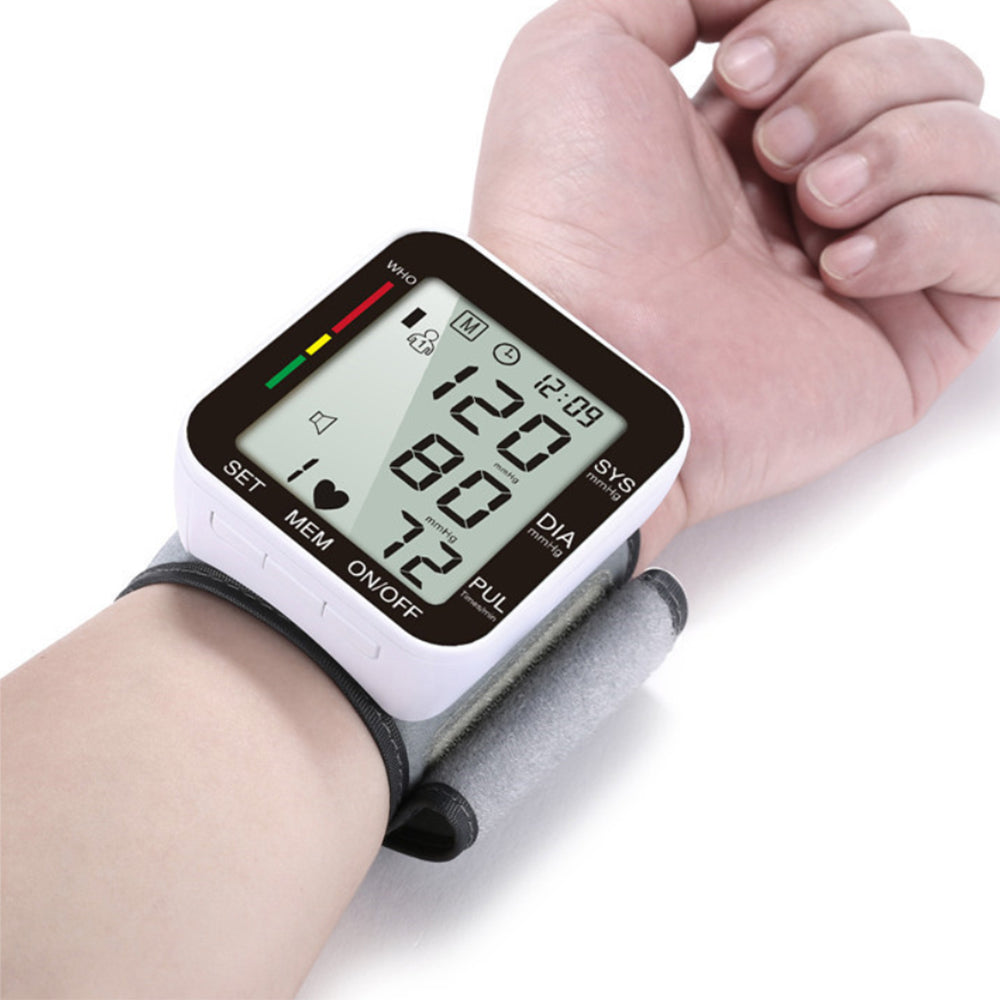 Digital Automatic Wrist Blood Pressure Monitor_5