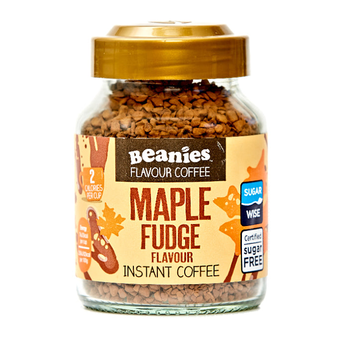Beanies Coffee Maple Fudge Flavour 50g - Sweet Victory Products Ltd