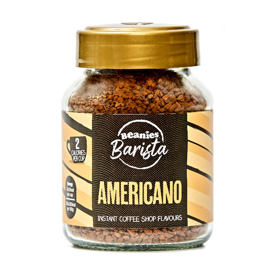 Beanies Coffee Barista Americano Flavour 50g - Sweet Victory Products Ltd