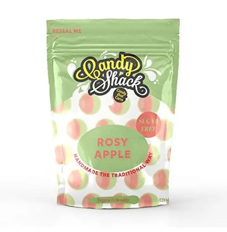 Candyshack Sugar Free Rosy Apples 120g - Sweet Victory Products Ltd