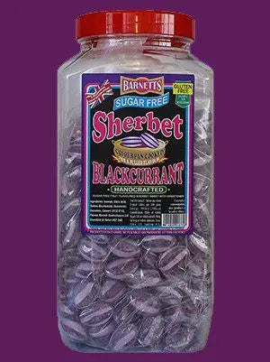 Sugar Free Sherbet Blackcurrant Sweets 200g - Sweet Victory Products Ltd