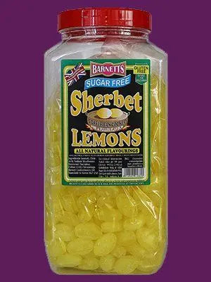 Barnett's Sugar Free Sherbet Lemons Sweets 200g - Sweet Victory Products Ltd