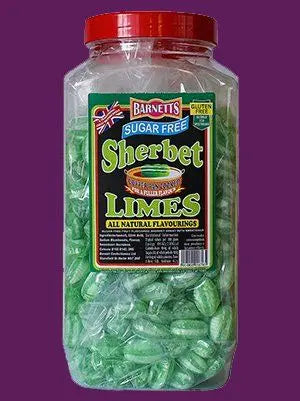 Sugar Free Sherbet Limes Sweets 200g - Sweet Victory Products Ltd