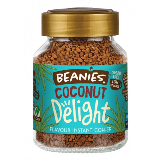 Beanies Flavored Coffee Coconut Delight 50g - Sweet Victory Products Ltd