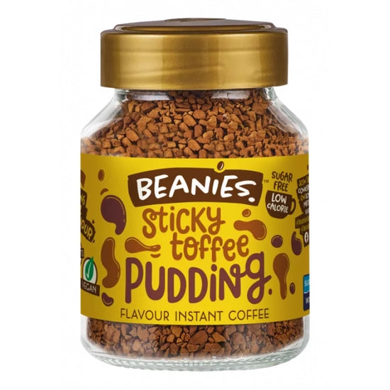 Beanies Flavoured Coffee Sticky Toffee Pudding 50g - Sweet Victory Products Ltd