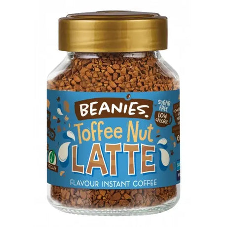 Beanies Flavoured Coffee Toffee Nut Latte 50g - Sweet Victory Products Ltd