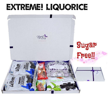 Sugar Free Extreme Liquorice and Chocolate Selection Gift Box - Sweet Victory Products Ltd
