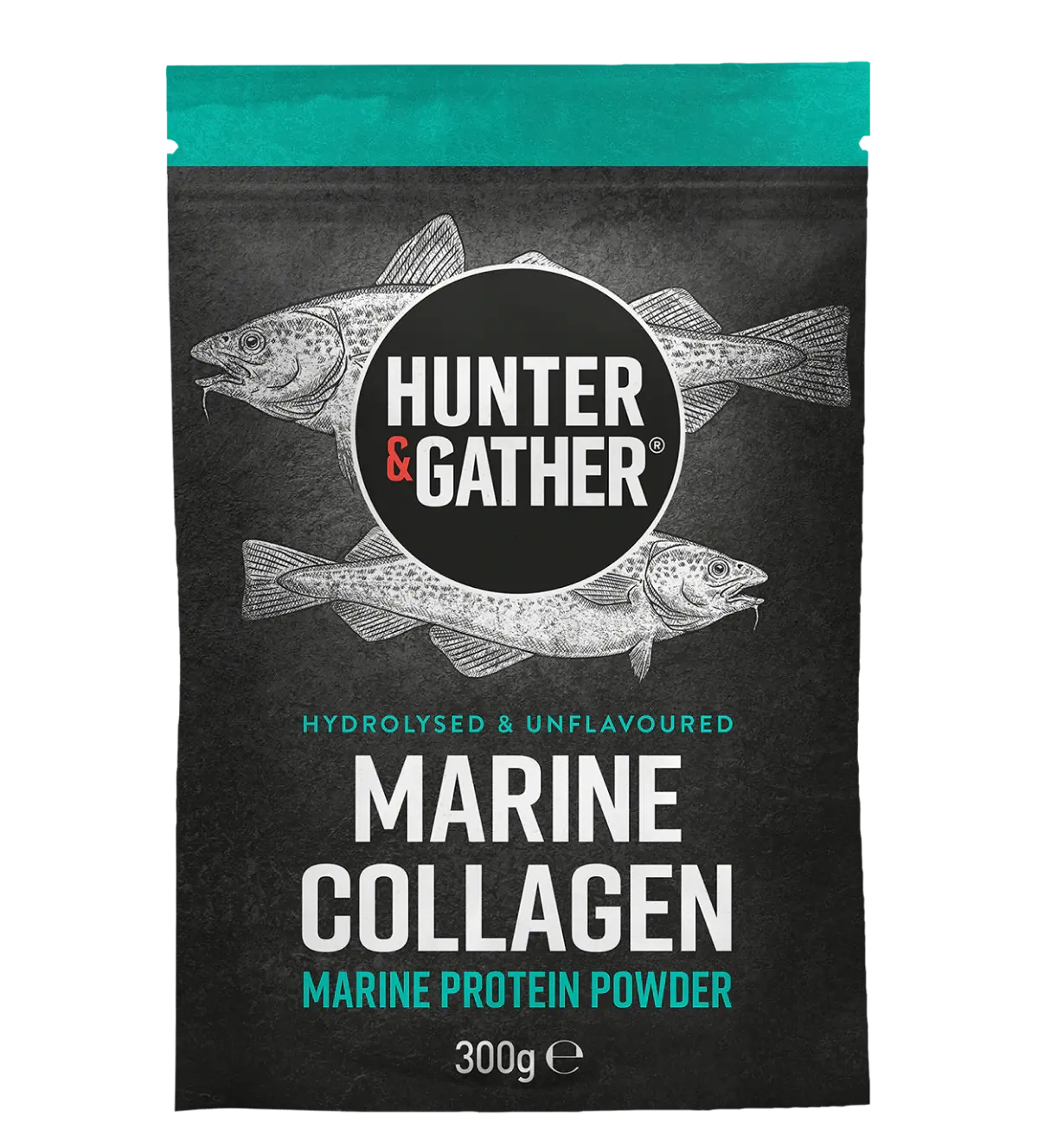 Hunter and Gather Marine Collagen Protein Powder Unflavoured 300g - Sweet Victory Products Ltd