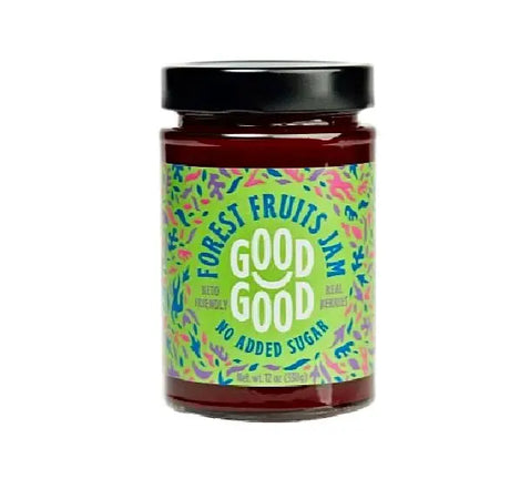 Good Good No Added Sugar Keto Forest Fruits Jam 330g - Sweet Victory Products Ltd