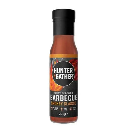 Hunter &amp; Gather Smokey Barbecue Sauce 250g - Sweet Victory Products Ltd
