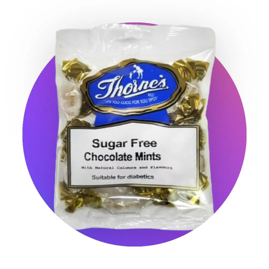 Thornes Sugar Free Sweets Chocolate Mints 90g - Sweet Victory Products Ltd