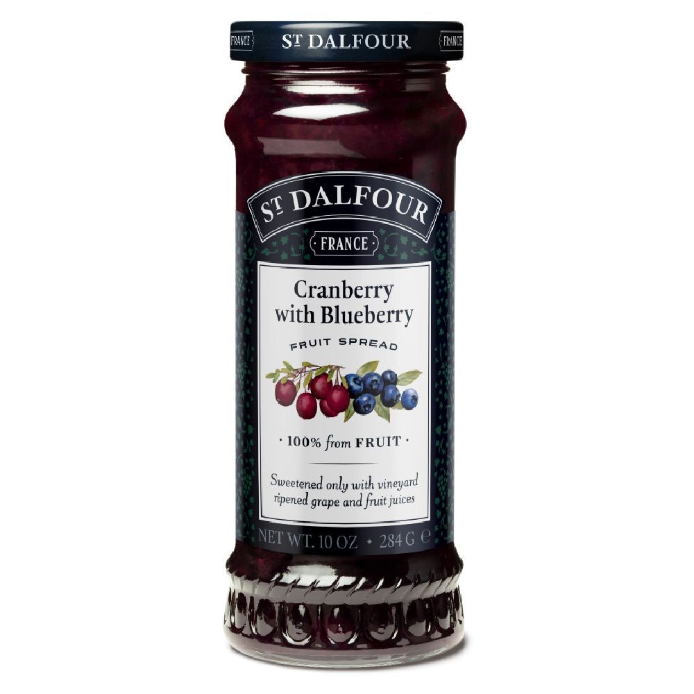 St. Dalfour Cranberry and Blueberry Fruit Spread - Sweet Victory Products Ltd