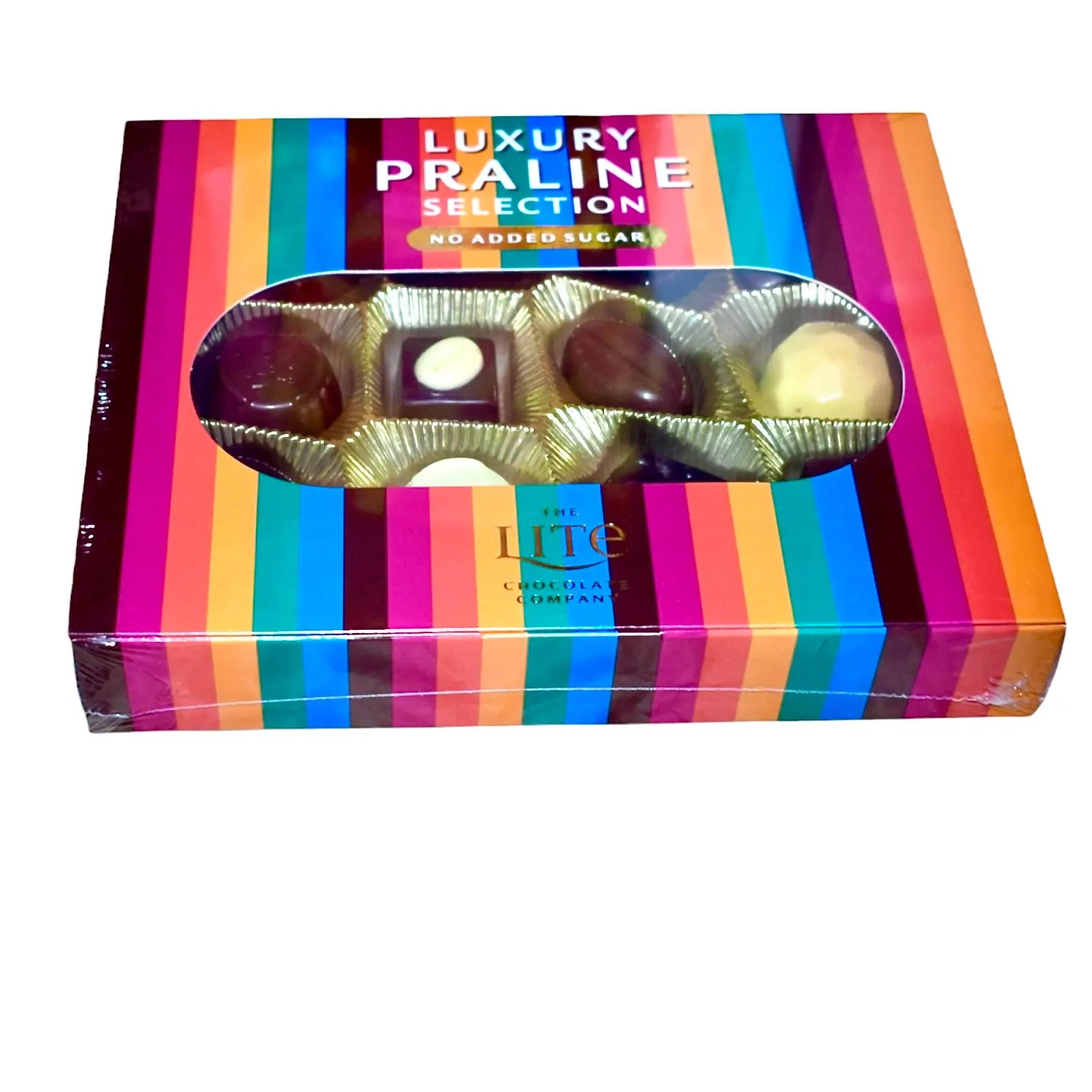 Luxury Praline Belgian No Added Sugar Selection Box - Sweet Victory Products Ltd