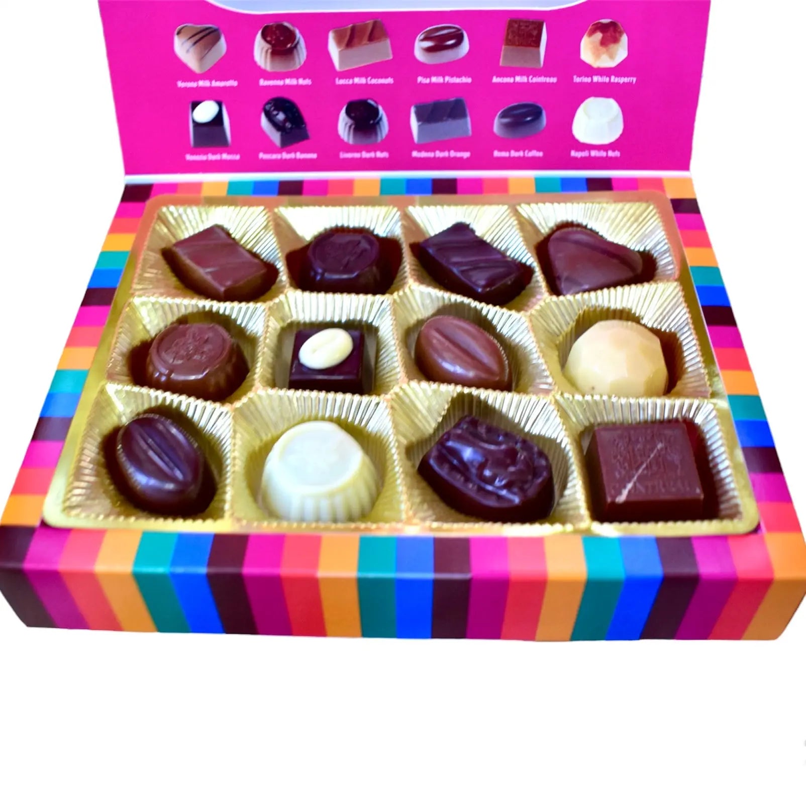 Luxury Praline Belgian No Added Sugar Selection Box - Sweet Victory Products Ltd