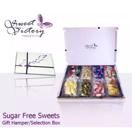 8x 50g Sugar Free Sweets Selection Gift Box - Sweet Victory Products Ltd