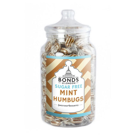 Bonds Of London Sugar Free Mint Humbugs 200g - Sweet Victory Products Ltd