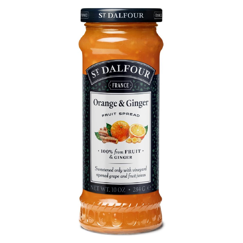 St. Dalfour Orange  &amp; Ginger Jam Spread - Sweet Victory Products Ltd