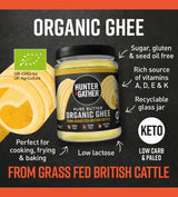 Hunter &amp; Gather Organic Grass Fed Ghee 450g - Sweet Victory Products Ltd