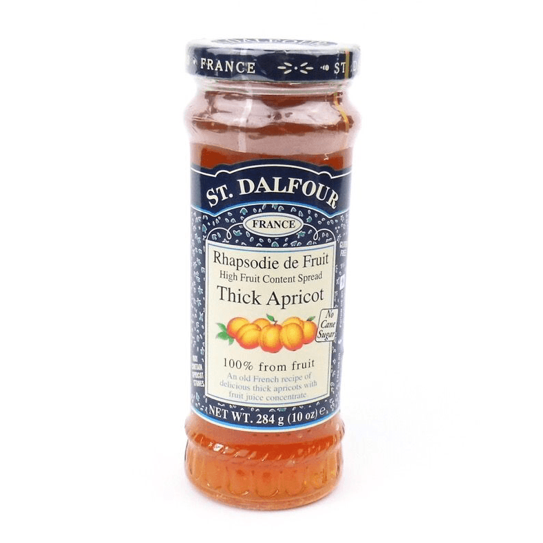 St. Dalfour Apricot Preserve Jam - Sweet Victory Products Ltd
