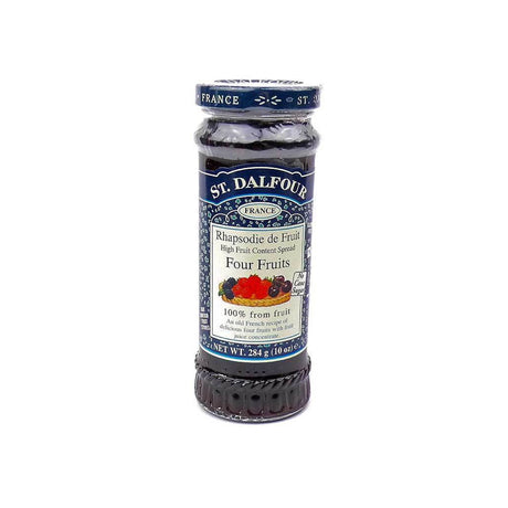 St. Dalfour Four Fruits Preserve No Added Sugar Jam - Sweet Victory Products Ltd