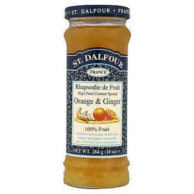 St. Dalfour Orange  &amp; Ginger Jam Spread - Sweet Victory Products Ltd