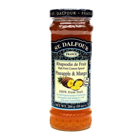 St. Dalfour Pineapple and Mango Preserve Fruit Spread - Sweet Victory Products Ltd