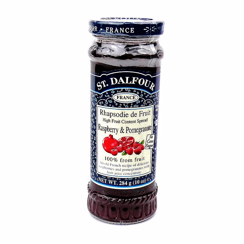 St. Dalfour Raspberry &amp; Pomegranate Preserve - Sweet Victory Products Ltd