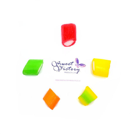 Monarch Sugar Free Colourful Fruit Rock Sweets 200g - Sweet Victory Products Ltd